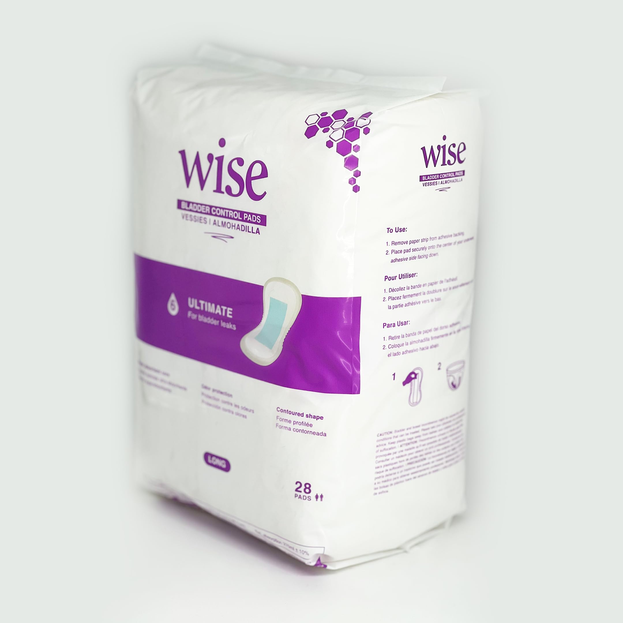 Premium Incontinence Pads for Women - Super Absorbent Bladder Leakage Protection with Odor Control | Extra Long Design (56 Count - 2 Packs of 28) | Ideal for Nighttime Use, Postpartum Care & Active Lifestyles