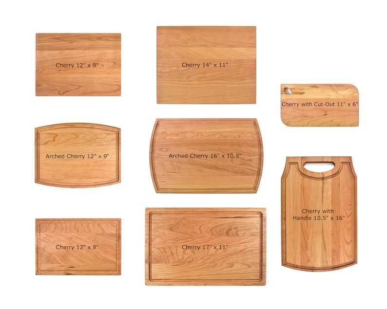 Custom Personalized Wooden Cutting Board - Horse & Fawn Design - 16