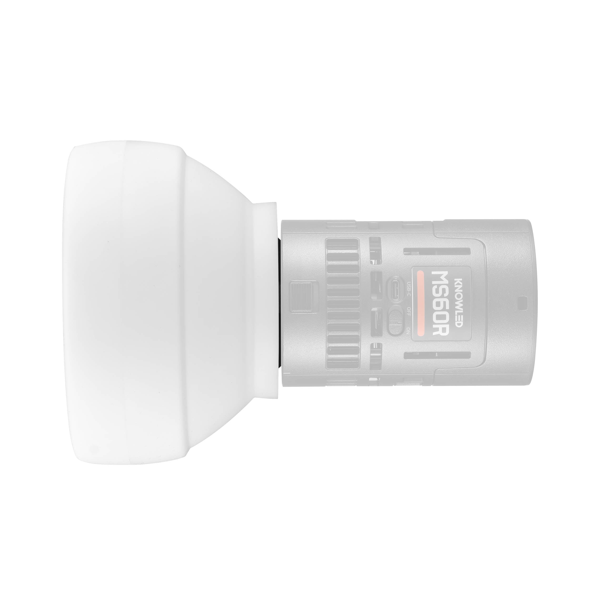 KNOLED SD15 Collapsible Diffusion Dome for KNOLED MS60 Series - Professional Photography Light Modifier for Studio & Outdoor Shooting (Special Order)
