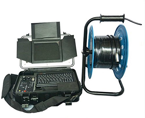 8 Inch Portable Waterproof Inspection Camera with LCD Screen - 1/4