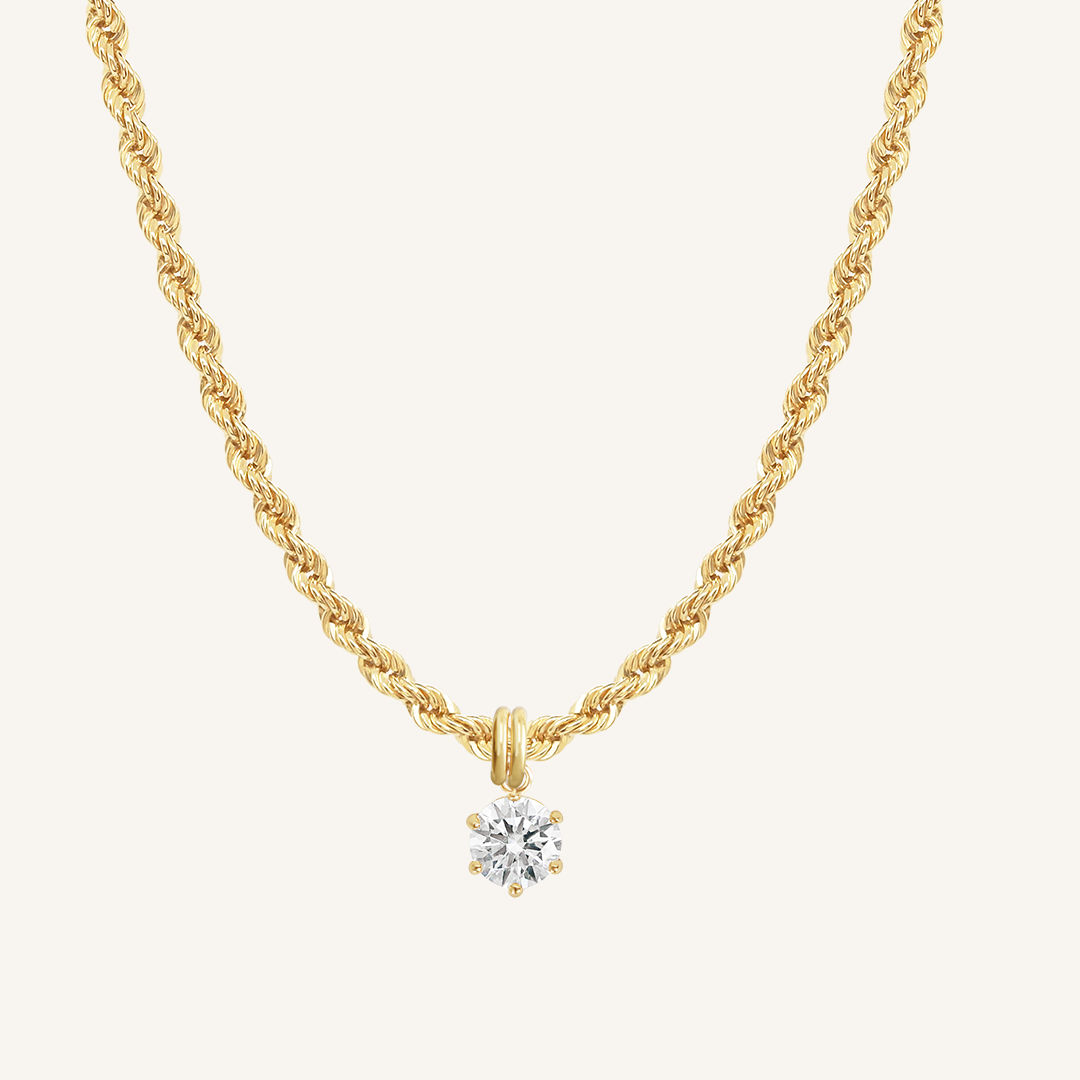 Grace Charm Necklace - Elegant Silver Pendant for Women | Perfect for Weddings, Date Nights & Special Occasions