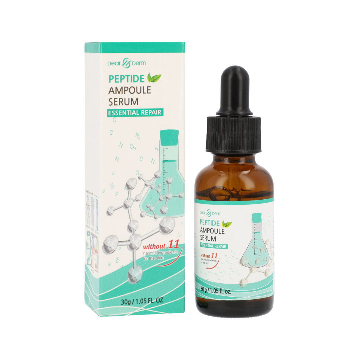Best Anti-Aging Peptide Serum for Face - Wrinkle Repair & Skin Tightening Ampoule - Perfect for Night Routine & Daily Skincare