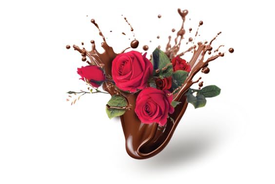 Natural Luxury Chocolate Rose Moisturizing Lip Balm - 0.15 oz, 100% Organic, Vegan & Cruelty-Free - Perfect for Dry Lips, Daily Hydration & Gift Giving