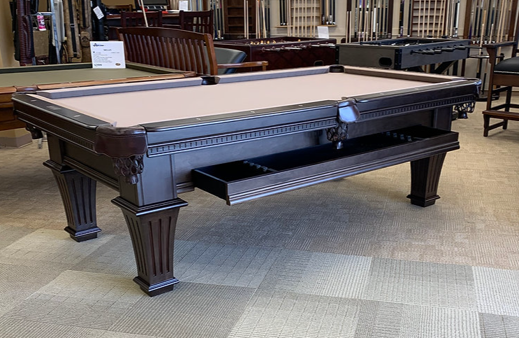 Premium Plank and Hide Talbot Pool Table - Professional Billiards Game Table for Home & Game Room - Perfect for Parties, Family Fun & Entertainment