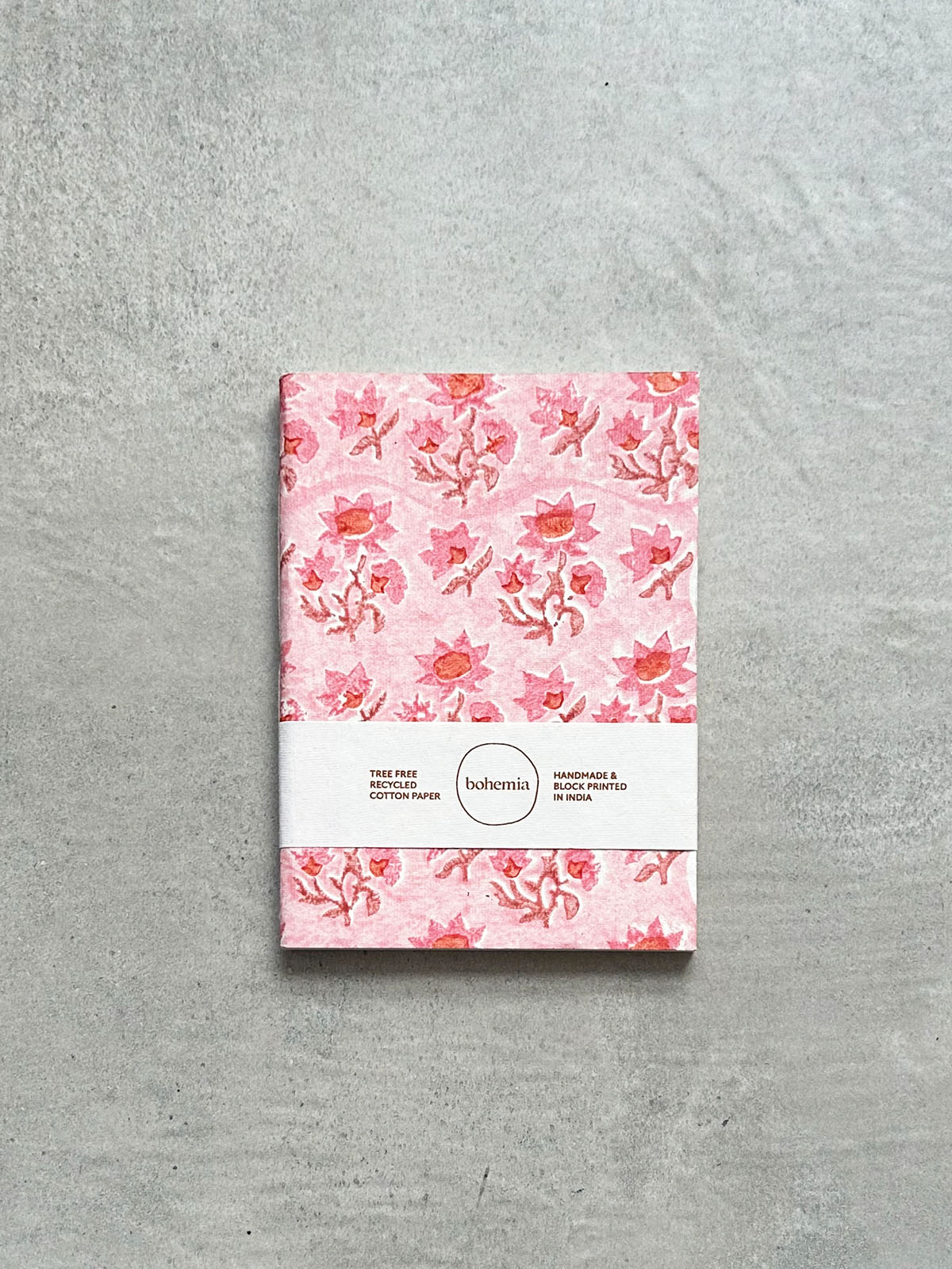 Vintage Pink Posie Notebook - Floral Design Lined Journal for Women, Gift Idea, Writing & Sketching - Perfect for School, Office, and Creative Projects