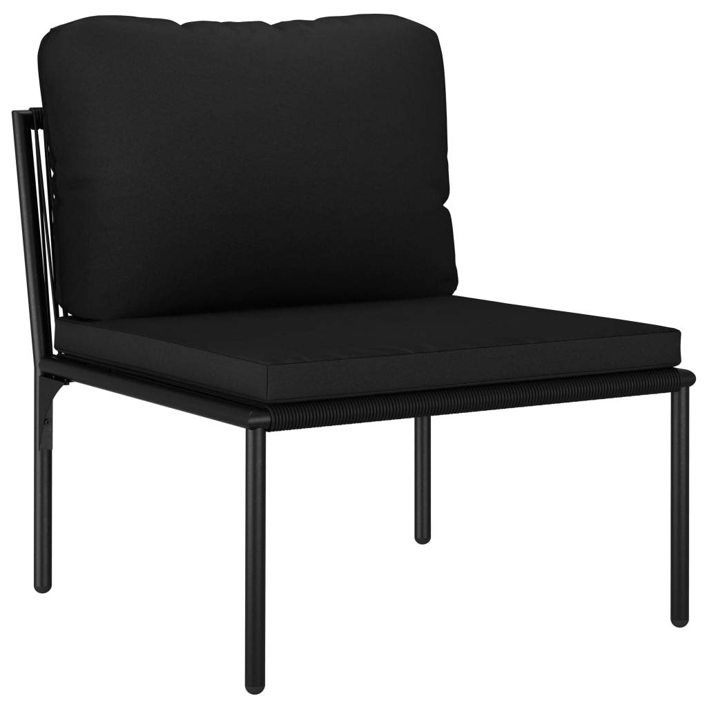 3-Piece Outdoor Patio Furniture Set - Steel Frame Conversation Sofa Lounge Set with Cushions for Backyard, Porch, Garden, Poolside & Balcony - Perfect for Relaxing, Entertaining & Outdoor Gatherings