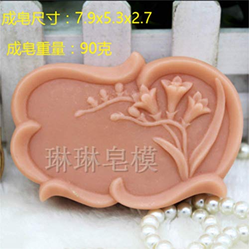 Premium Silicone Flower Vine Soap Molds for Halloween & DIY Crafts - Reusable Plant-Shaped Soap Making Supplies for Handmade Soaps, Candles & Resin Art - Perfect for Home Decor, Wedding Favors & Bathroom Essentials by YSCENL