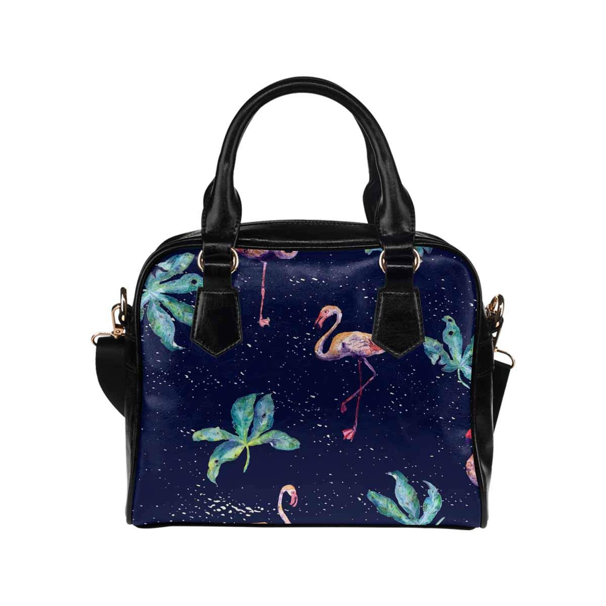 Floral Banana Leaves Jungle PU Leather Purse - Women's Crossbody Shoulder Bag for Casual Outings, Travel & Everyday Use