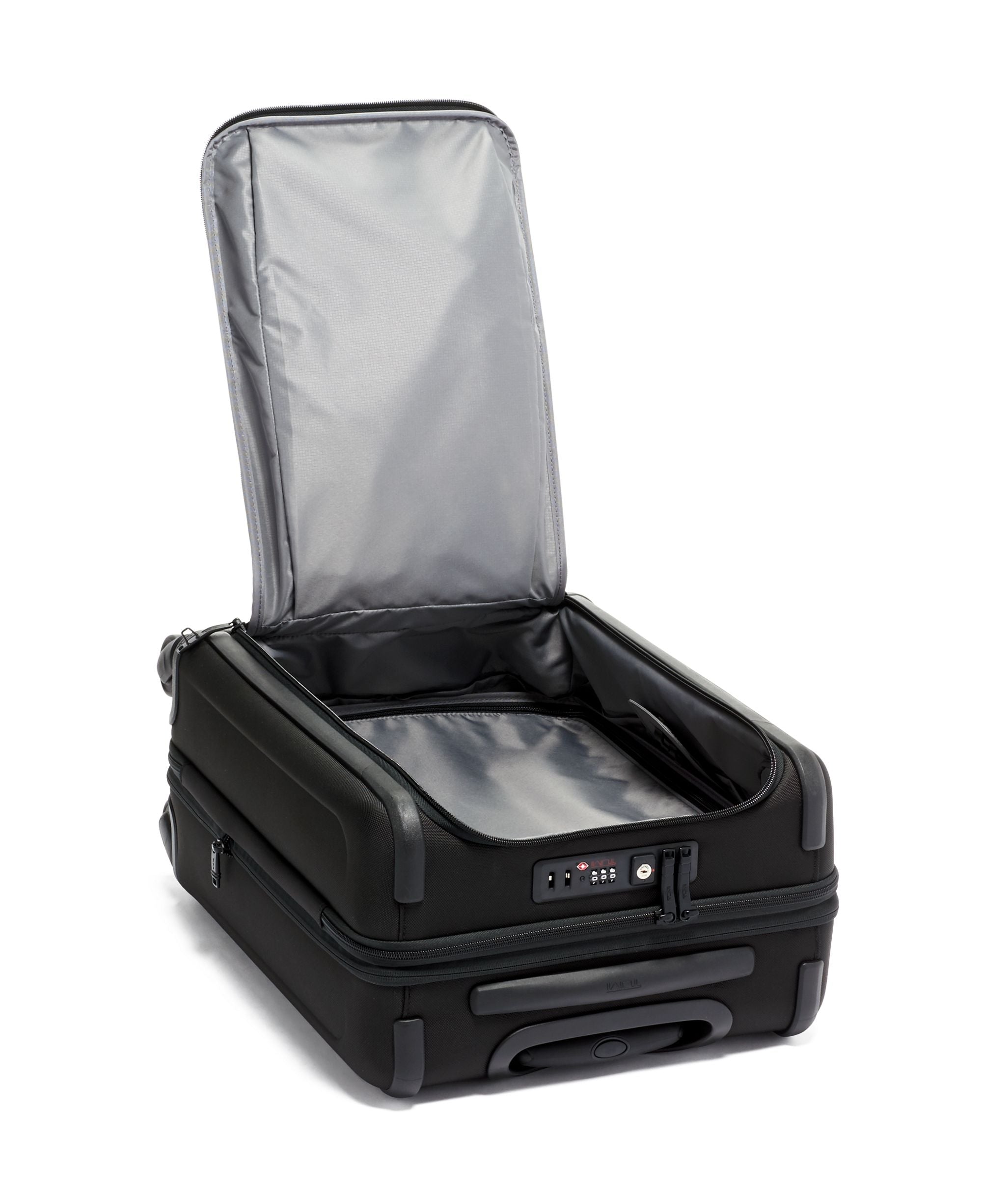Tumi Alpha Continental Dual Access 4 Wheel Carry On Luggage - Lightweight Spinner Suitcase for Business Travel & Weekend Getaways