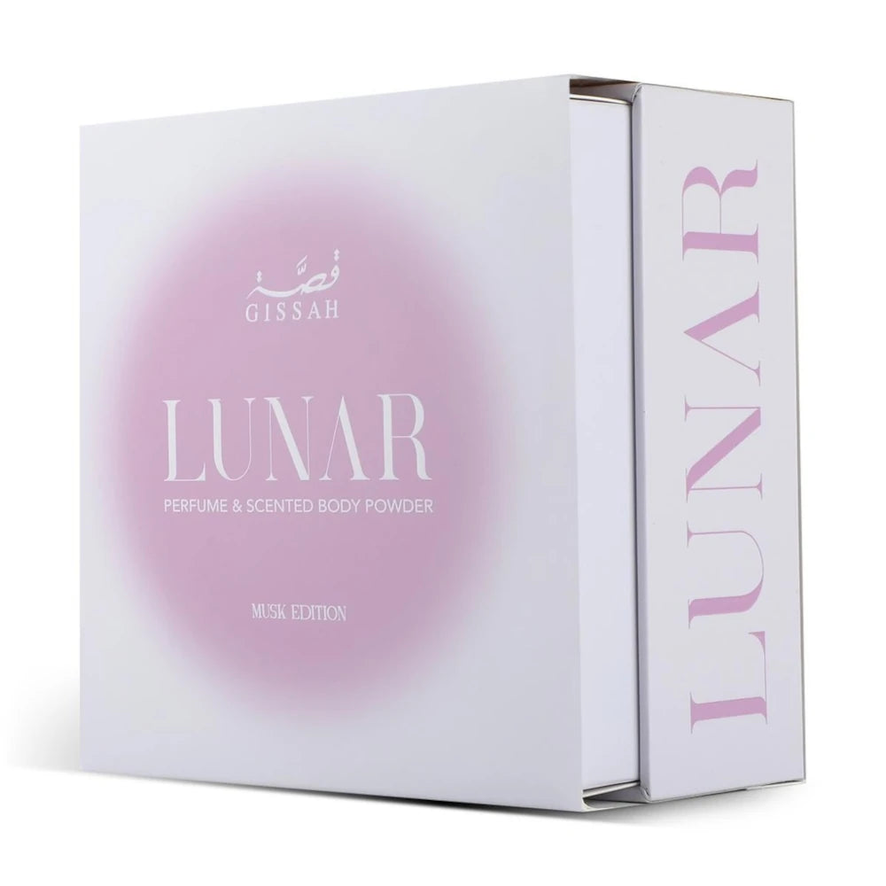 Lunar Perfume & Scented Body Powder - Long Lasting Fragrance for Women, Floral & Fresh Scent - Perfect for Daily Wear, Special Occasions & Gift Giving