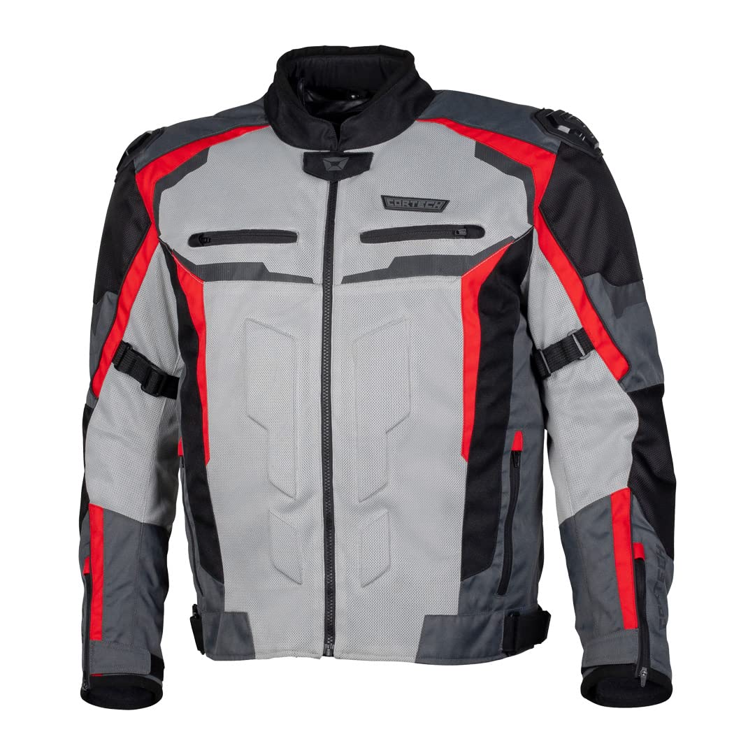 Cortech Men's Hyper-Flo Air Jacket - Lightweight Motorcycle Riding Jacket for Summer & Warm Weather - Perfect for Commuting, Touring & Street Riding