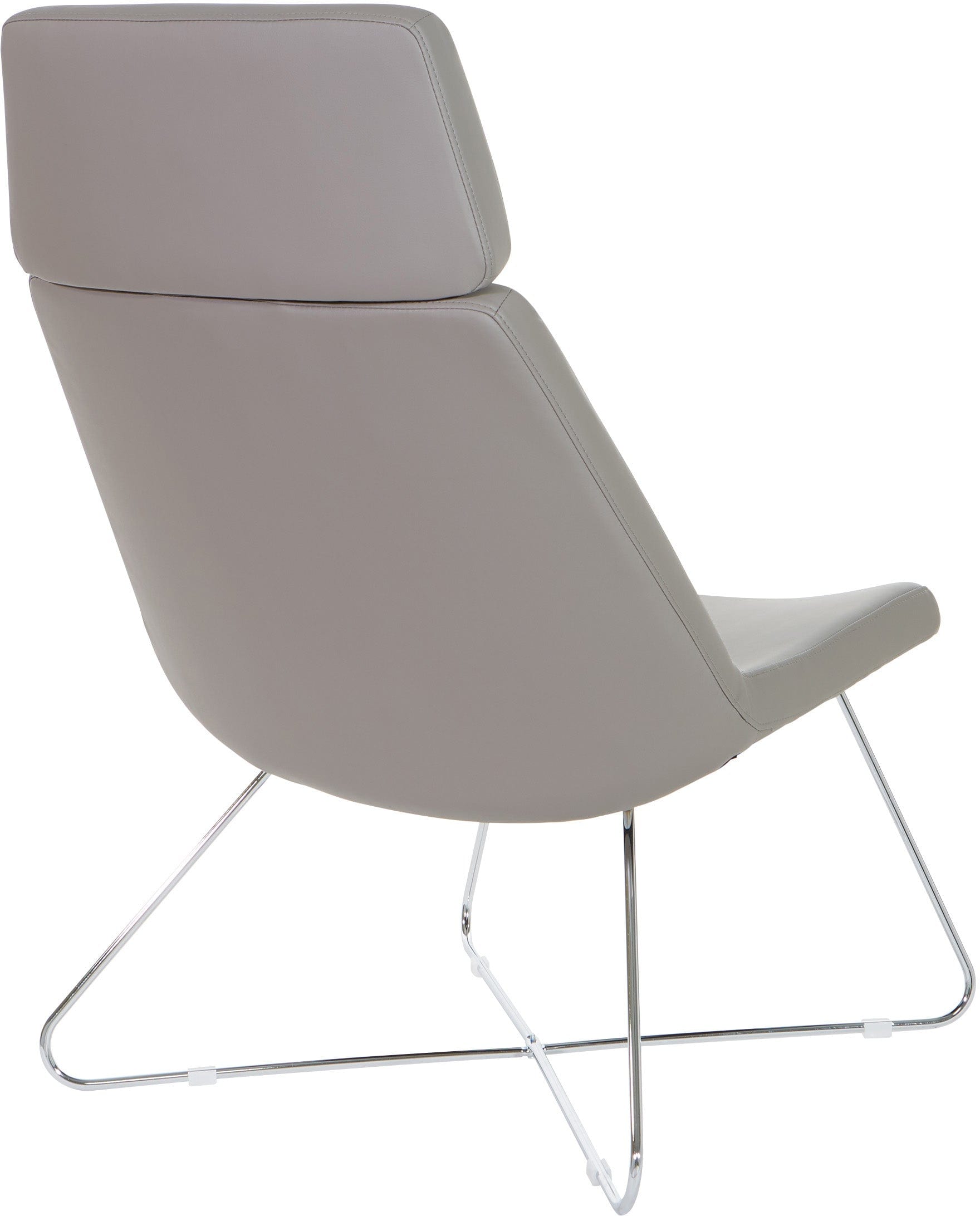Office Star Geena Guest Chair [GNA50400] - Ergonomic Office Chair with Padded Seat & Back, Swivel Base - Perfect for Home Office, Conference Rooms & Reception Areas