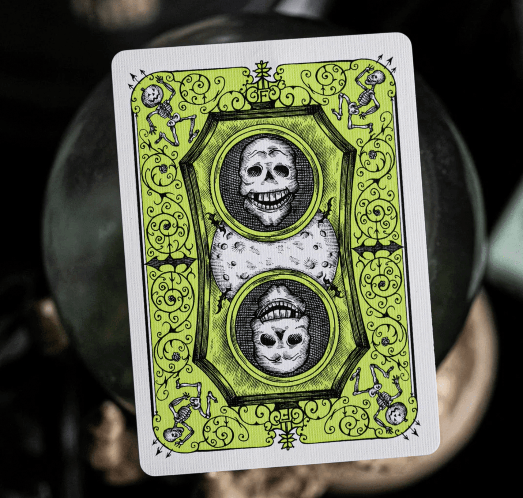 Fultons October Playing Cards - Premium Deck for Poker, Magic Tricks & Collectors | Halloween & Fall Themed Card Games