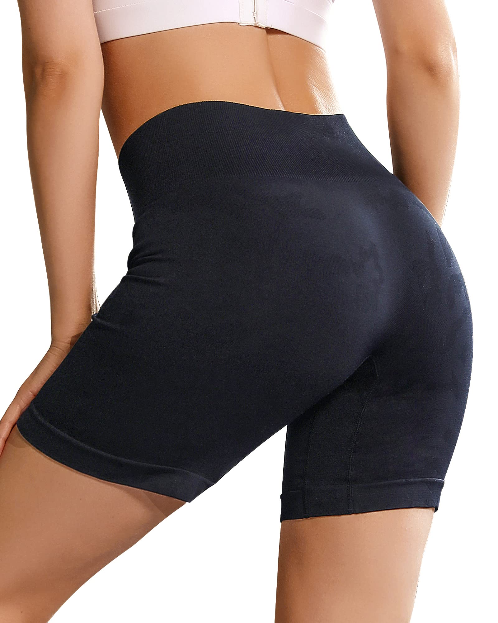 TNTOR Women's High Waist Biker Shorts - Camo Yoga Workout Running Shorts with Tummy Control & Compression | Spandex Leggings for Gym, Cycling, and Active Wear