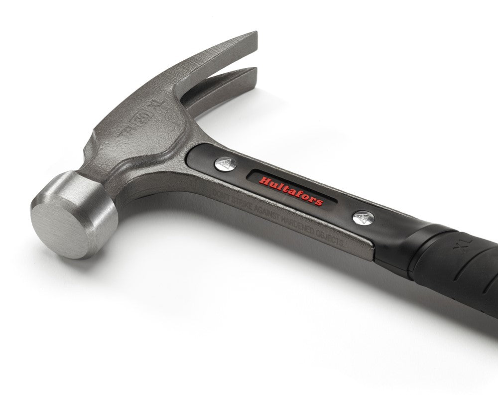Hultafors Claw Hammer TR - Durable Steel Construction with Ergonomic Handle for Carpentry, Woodworking & Home DIY Projects - Perfect for Framing, Roofing & Construction Work