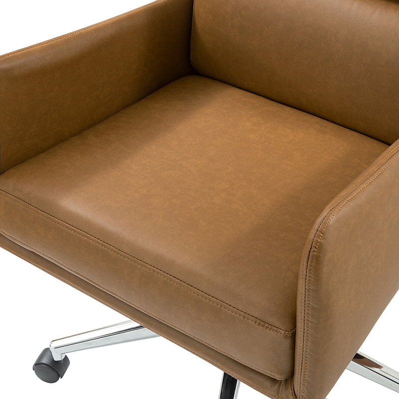 Eamonn Ergonomic Adjustable Swivel Office Chair with Metal Base - Perfect for Home Office, Gaming & Workspace Comfort