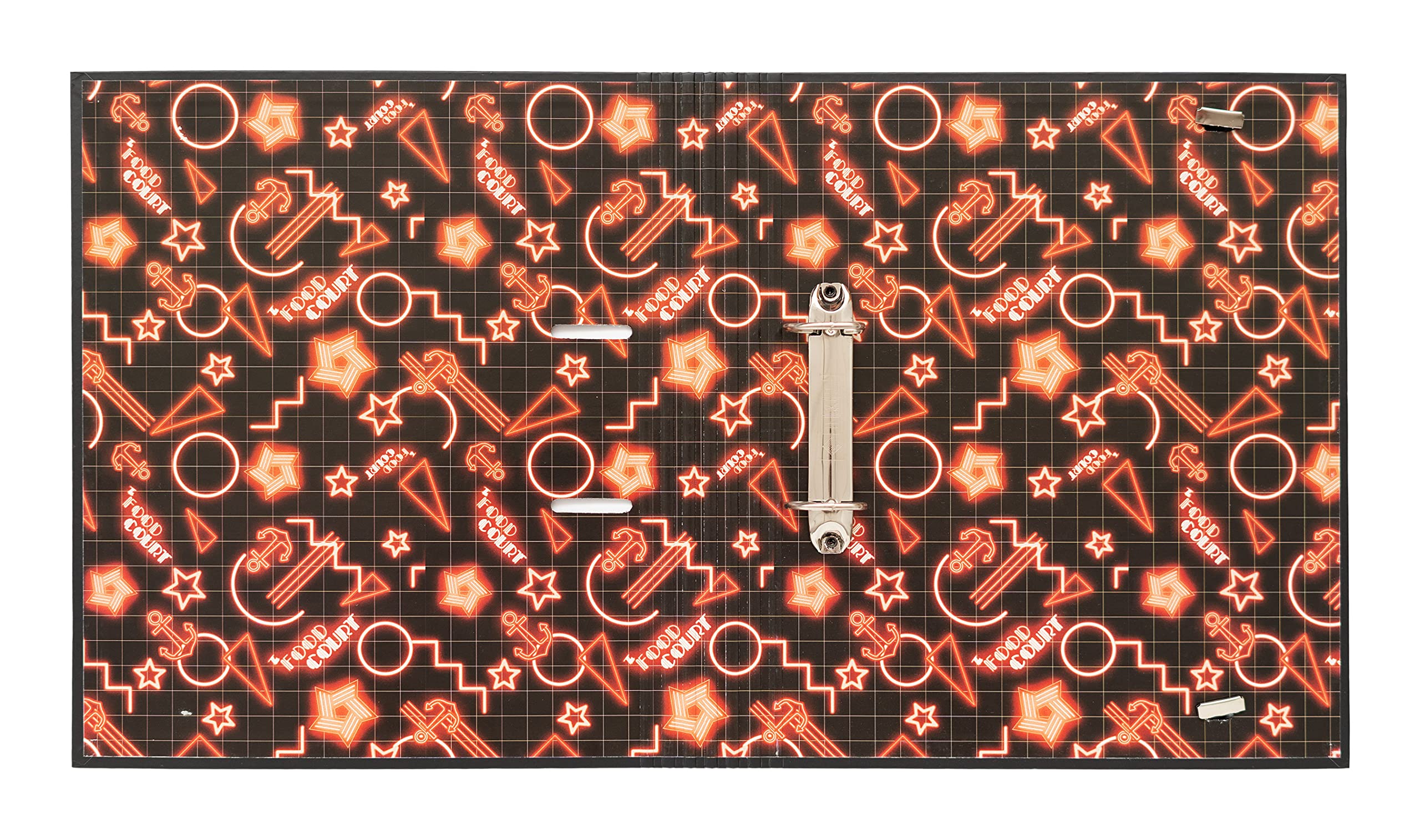 Stranger Things 2 Ring Binder A4 - 10.6 x 12.6 Inches 2-Ring Folder for School, Office & Document Organization - TV Show Themed Notebook Binder