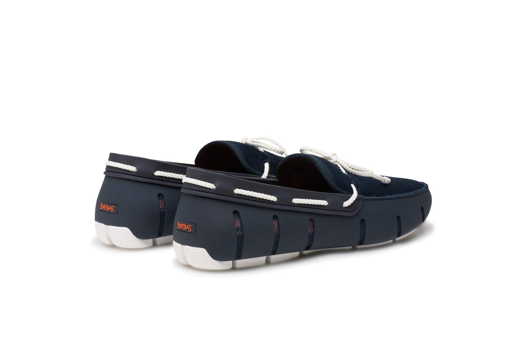 SWIMS Men's Loafers - Braided Lace Casual Slip-On Shoes for Men | Comfortable Beach Shoes, Summer Fashion Footwear | Perfect for Vacation, Poolside & Casual Outings