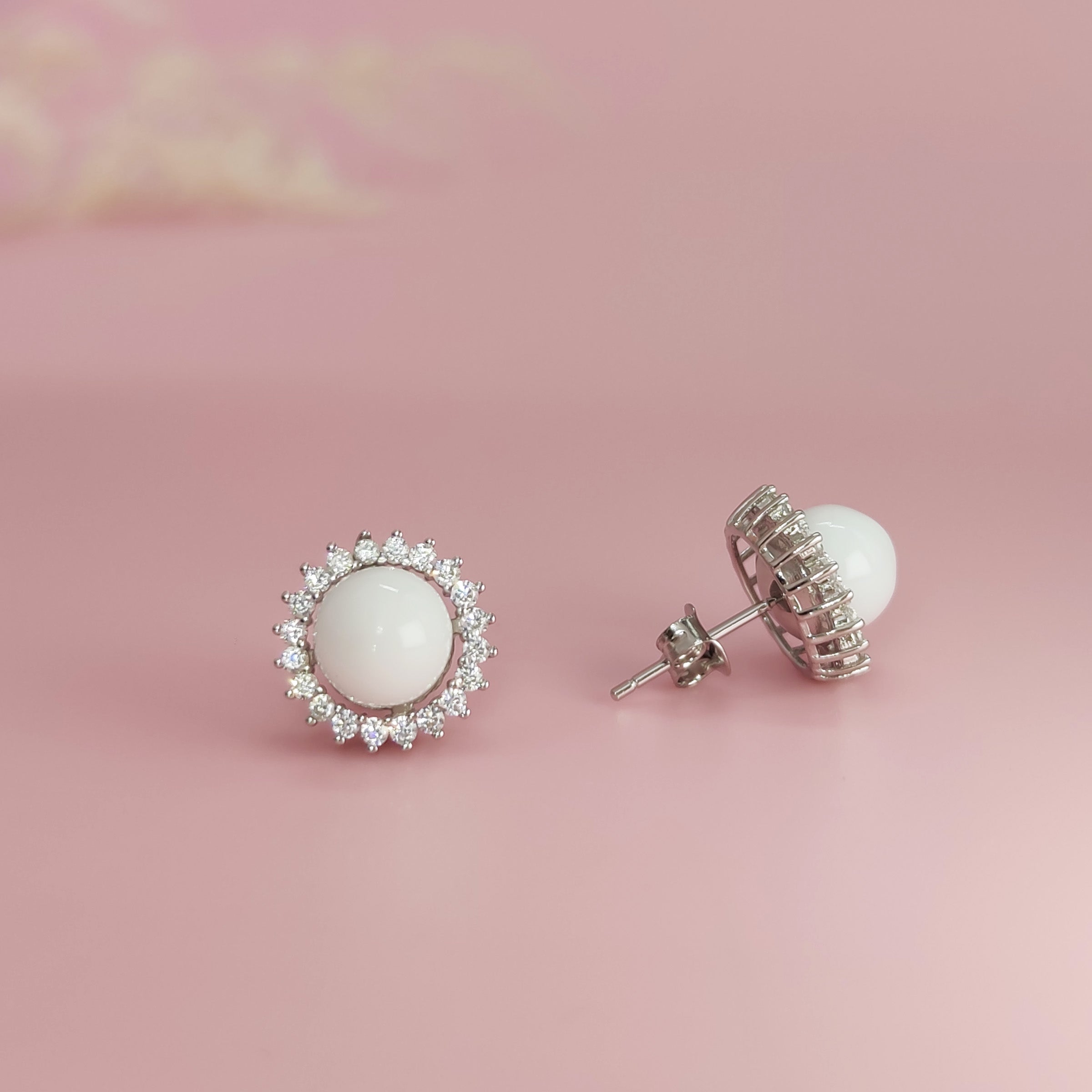 Pearlescent Breastmilk Keepsake Jewelry - Handmade Memorial Earrings for Moms | Perfect for Nursing Mothers & Breastfeeding Memory Gifts
