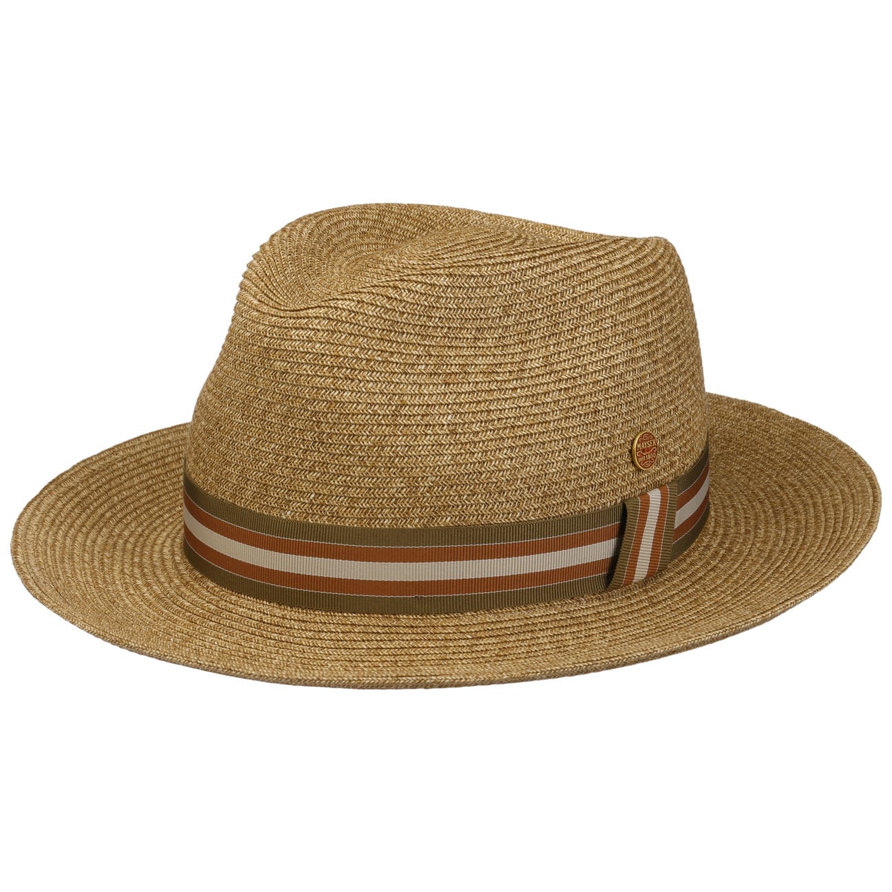 Mayser Mathis Livorno Straw Hat - Classic Summer Sun Hat for Women, Beach, Garden & Outdoor Activities