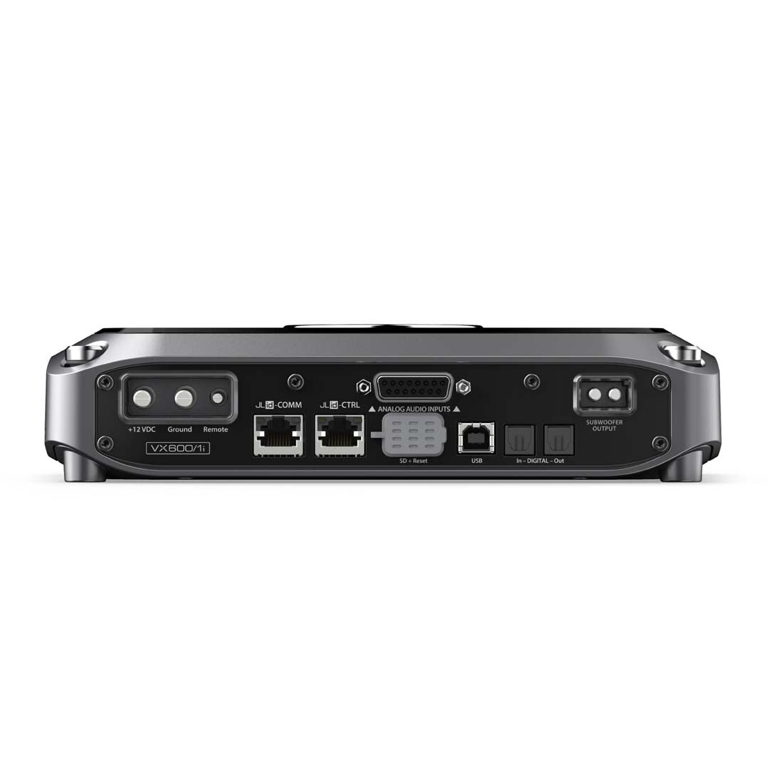 JL Audio JL VX600/1i VXi Series 600W Class D Mono Car Amplifier with Integrated DSP - High Power Bass Boost for Car Audio Systems, Subwoofers & Custom Installations