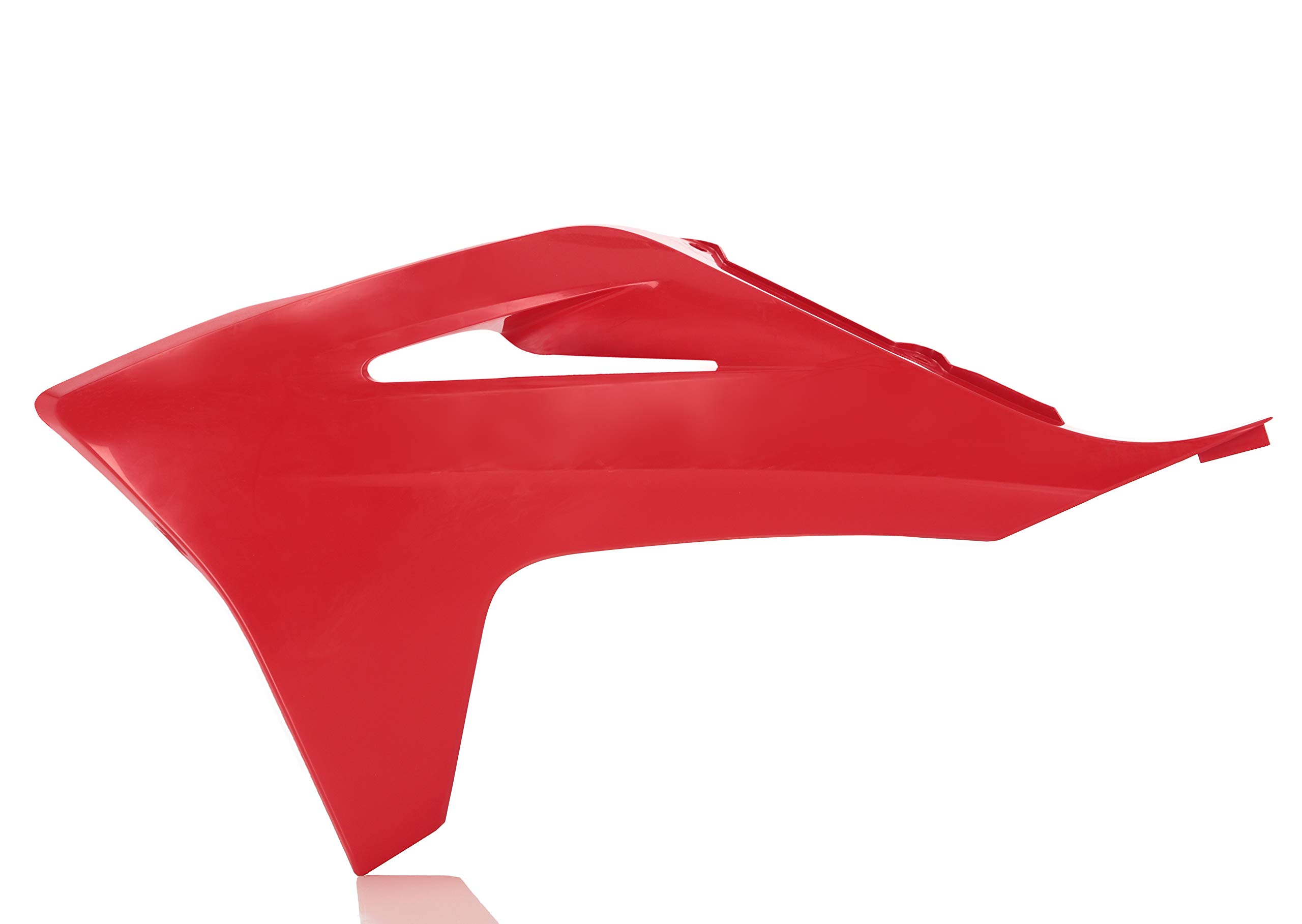 Acerbis Red Radiator Shrouds for Gas Gas Motorcycles - High-Performance Cooling Protection (2872730004) - Perfect for Off-Roading & Dirt Bike Racing
