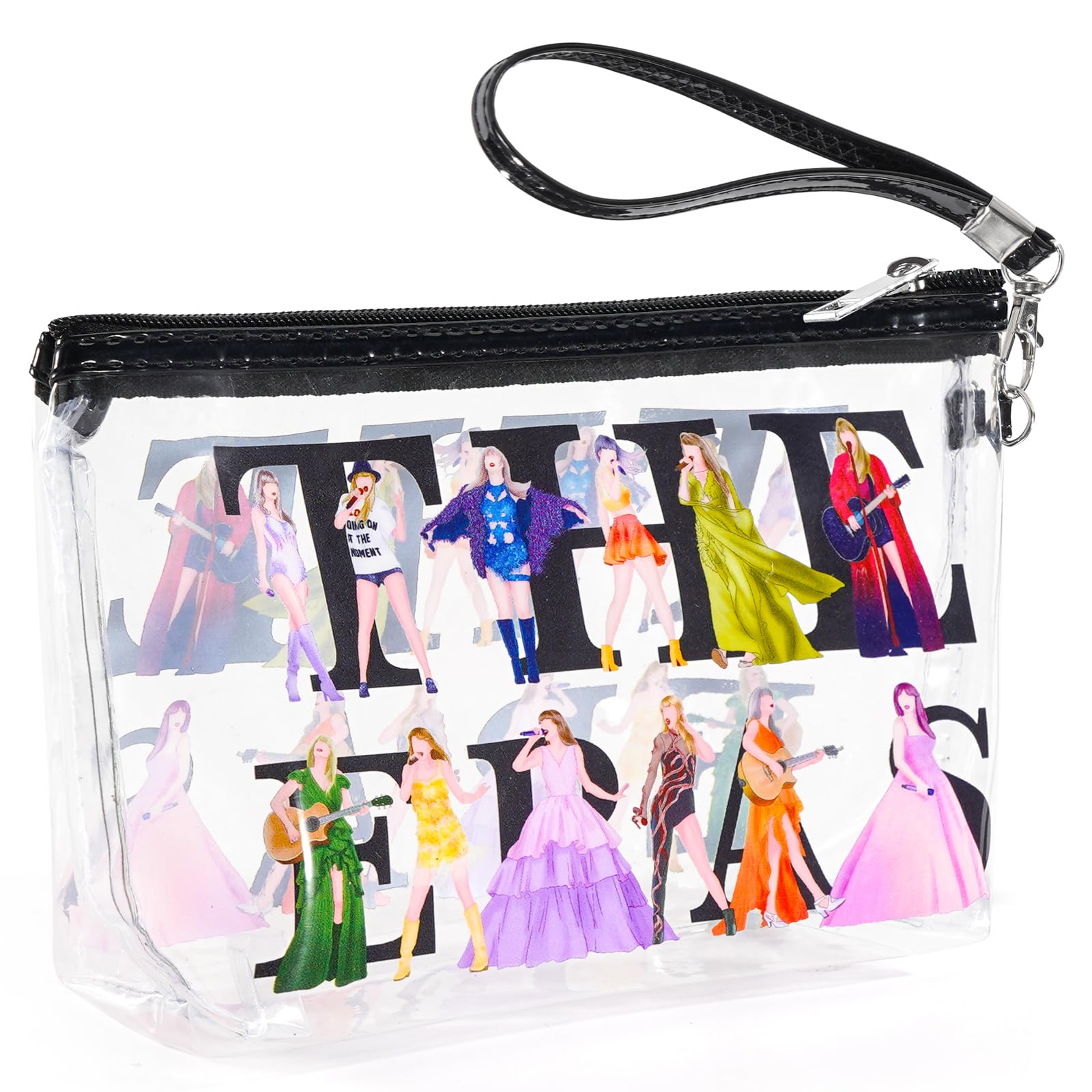 Singer Themed Makeup Bag for Women - Perfect Music Lover Gift for Friends, Sisters & TS Fans - Ideal Birthday, Christmas & Valentine's Day Present - Great for Travel, Cosmetics Storage & Daily Use