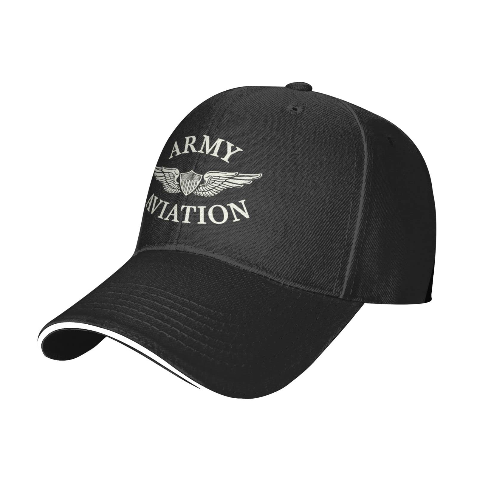 Military Aviation Aircrew Wing Hat - Adjustable Baseball Cap with Duck Bill Visor for Men & Women - Perfect for Pilots, Veterans, and Outdoor Enthusiasts