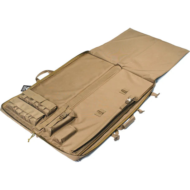 Barska BI12032 Loaded Gear 40 Tactical Rifle Bag for Shooting Range - Durable Black RX 300 Gun Case with Padded Interior | Perfect for Range Days, Hunting Trips & Firearm Storage
