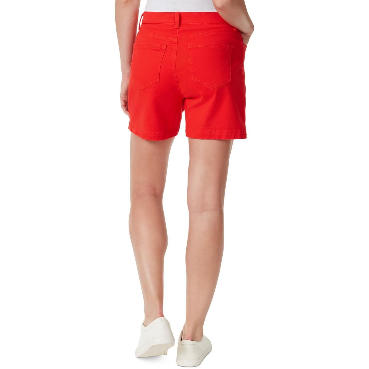 Gloria Vanderbilt Women's Amanda Classic Denim Shorts - Comfortable Stretch Jean Shorts for Casual Wear, Summer Outfits & Beach Vacations