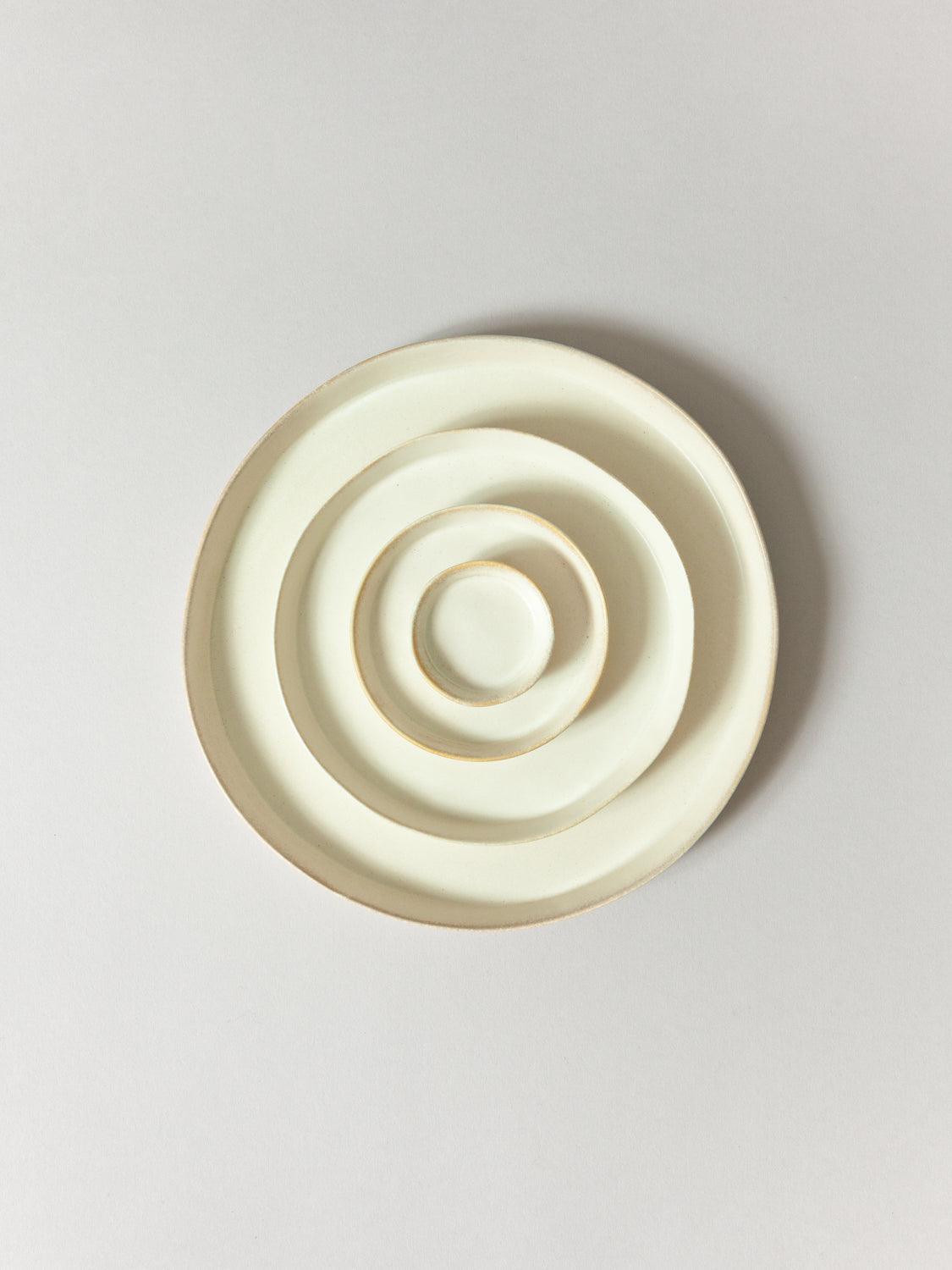 JW Maru Plate - Elegant Ceramic Dinner Plate Set for Home & Restaurant Use - Perfect for Dining, Serving, and Special Occasions