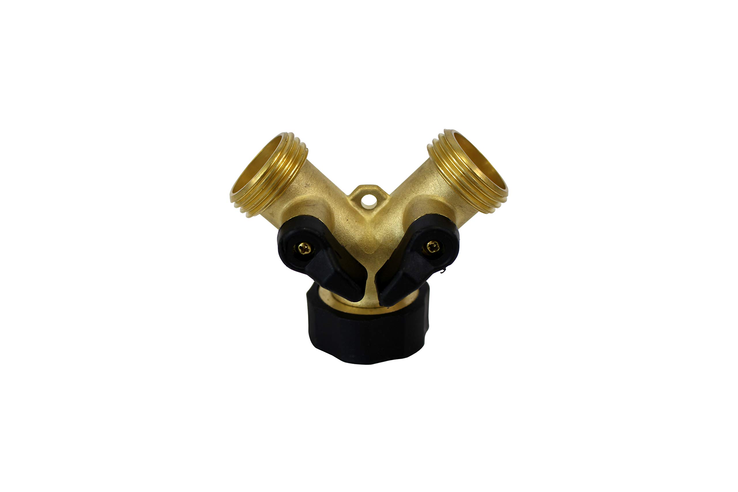 CMI 2-Way Brass Hose Splitter for Water & Irrigation - 3/4