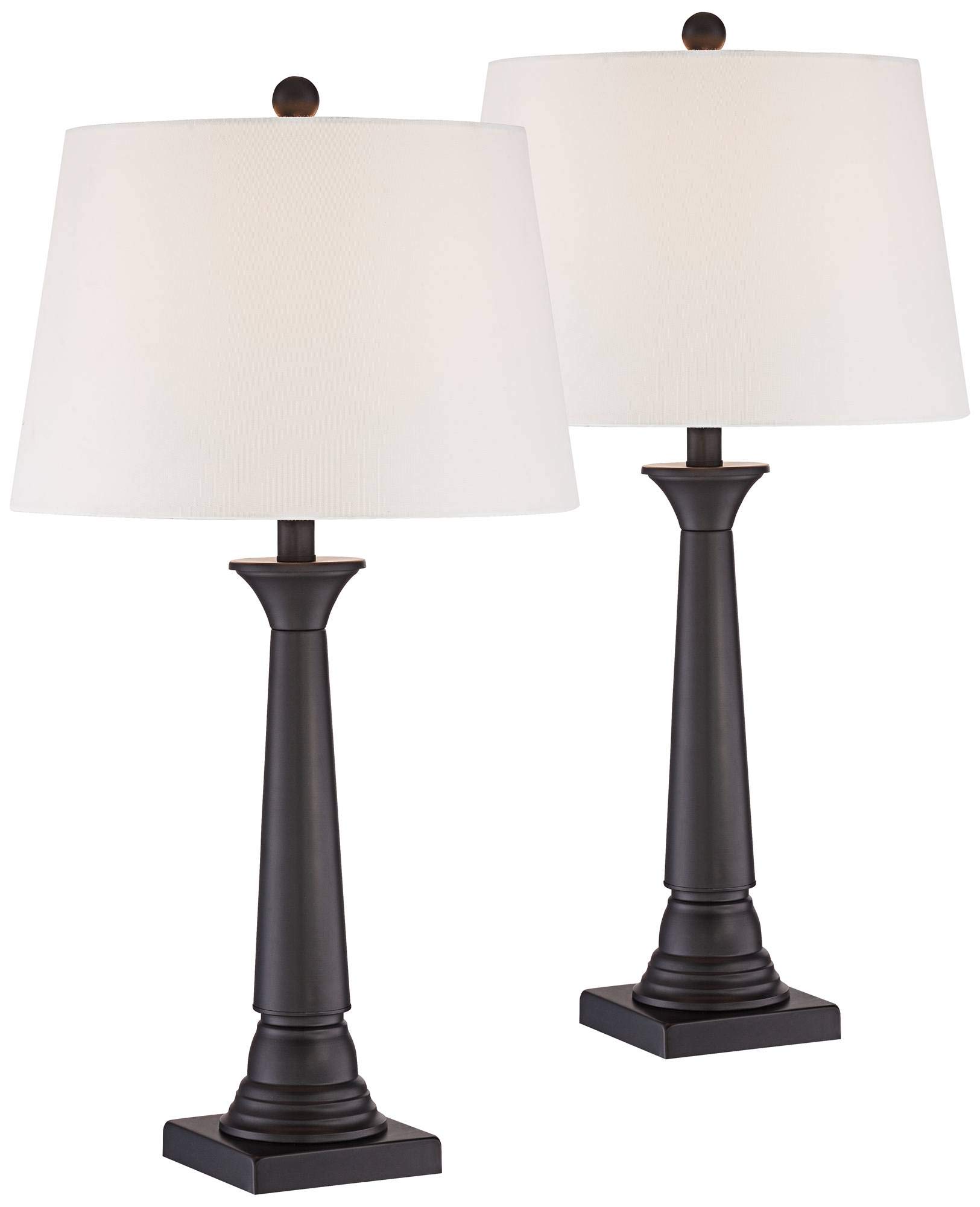 360 Lighting Dolbey Rustic Farmhouse Table Lamps Set of 2 - 28