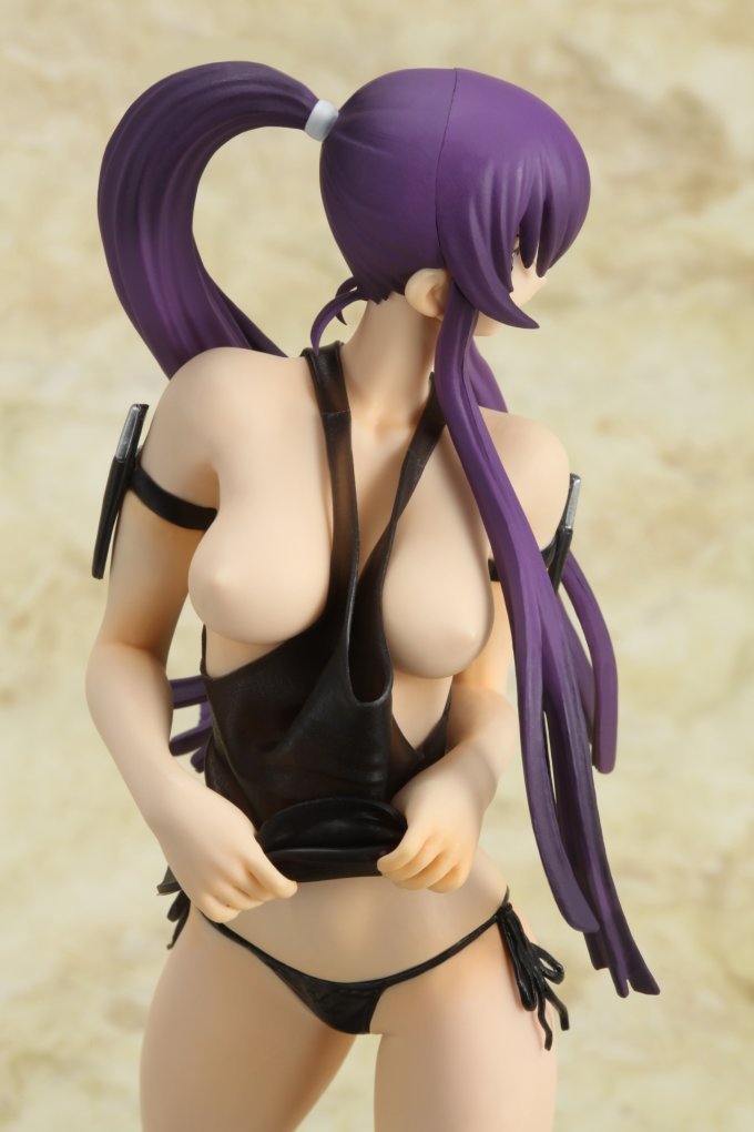 High School of the Dead: Saeko Busujima 1/8 Scale PVC Anime Figure - Chara-Ani Official Collectible | Perfect for Anime Fans, Display Shelves, and Otaku Collections