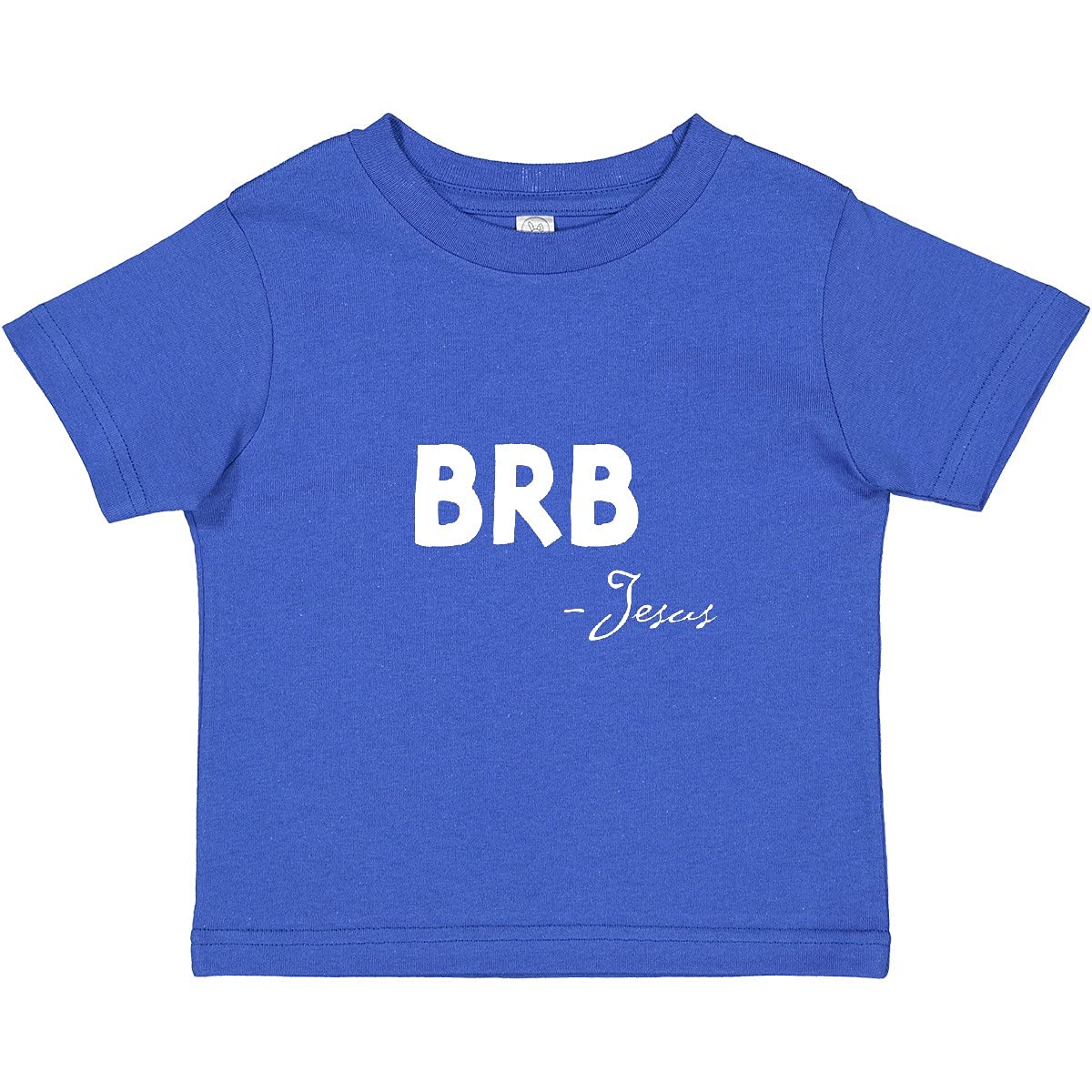 Easter BRB Jesus Toddler T-Shirt - Cute Christian Kids Outfit for Church & Holiday Celebrations
