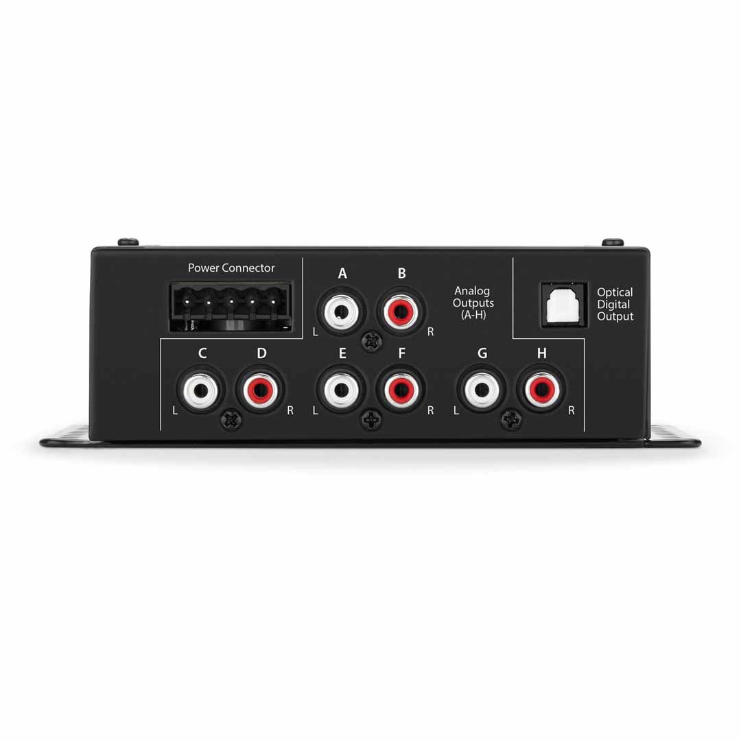 JL Audio TwK 88 DSP Audio Processor - 8-Channel System Tuning with Analog & Digital Inputs/Outputs - Perfect for Car Audio, Home Theater & Professional Sound Systems