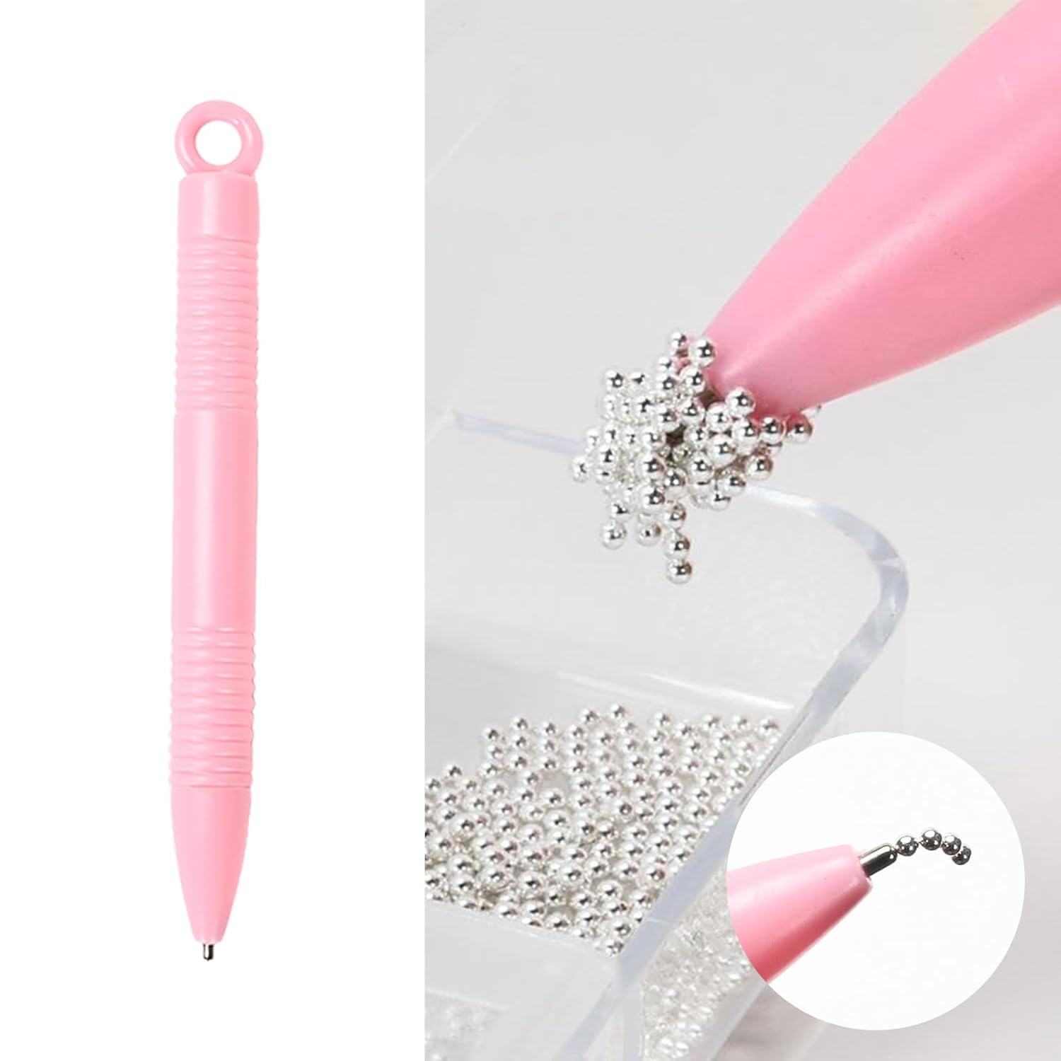 11PCS Cat Eye Gel Nail Polish Kit with 5-in-1 Magnet Tool, 9 Stripe Plates & Magnet Pen - Professional Nail Art Set for Salon & DIY Manicures at Home (Pink) - Perfect for Parties, Weddings & Special Occasions