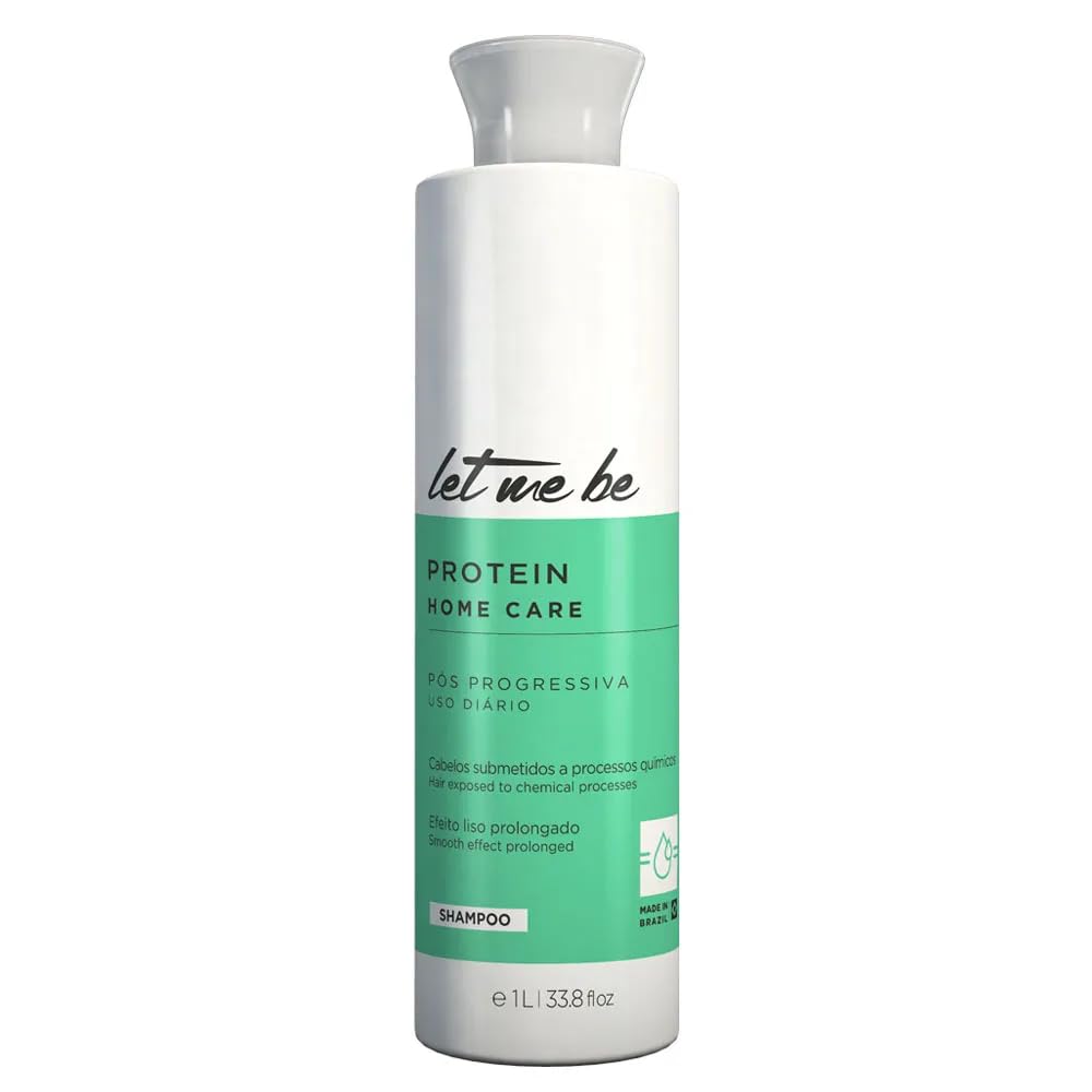 Let Me Be Protein Home Care Shampoo and Conditioner Set - 2 x 1000ml (33.8 fl oz) for Smooth, Long-Lasting Hair - Perfect for Damaged Hair Repair & Daily Nourishment at Home