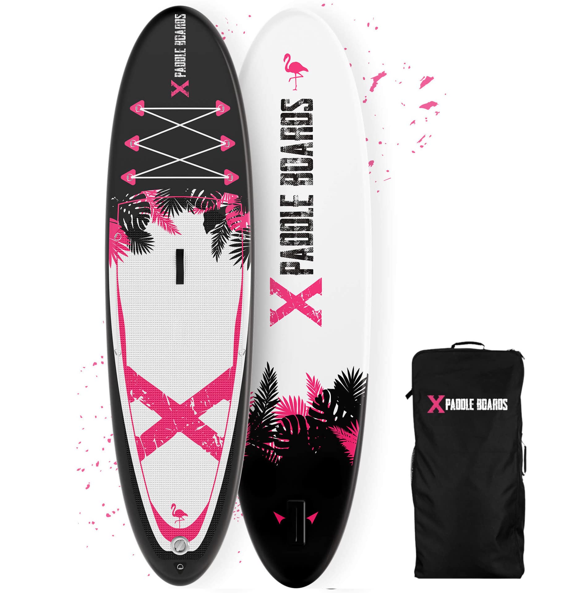 Inflatable Stand Up Paddle Board X-Flamingo 10.2ft x 32in x 6in - Premium SUP for Lakes, Rivers & Ocean - Lightweight & Portable for Yoga, Fishing & Family Fun