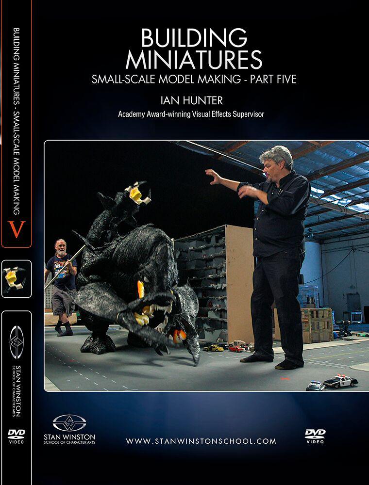 Stan Winston Studio Building Miniatures Small Scale Model Making DVD - Professional Miniature Model Crafting Tutorial for Artists & Hobbyists - Perfect for DIY Projects, Film Props & Collectible Displays