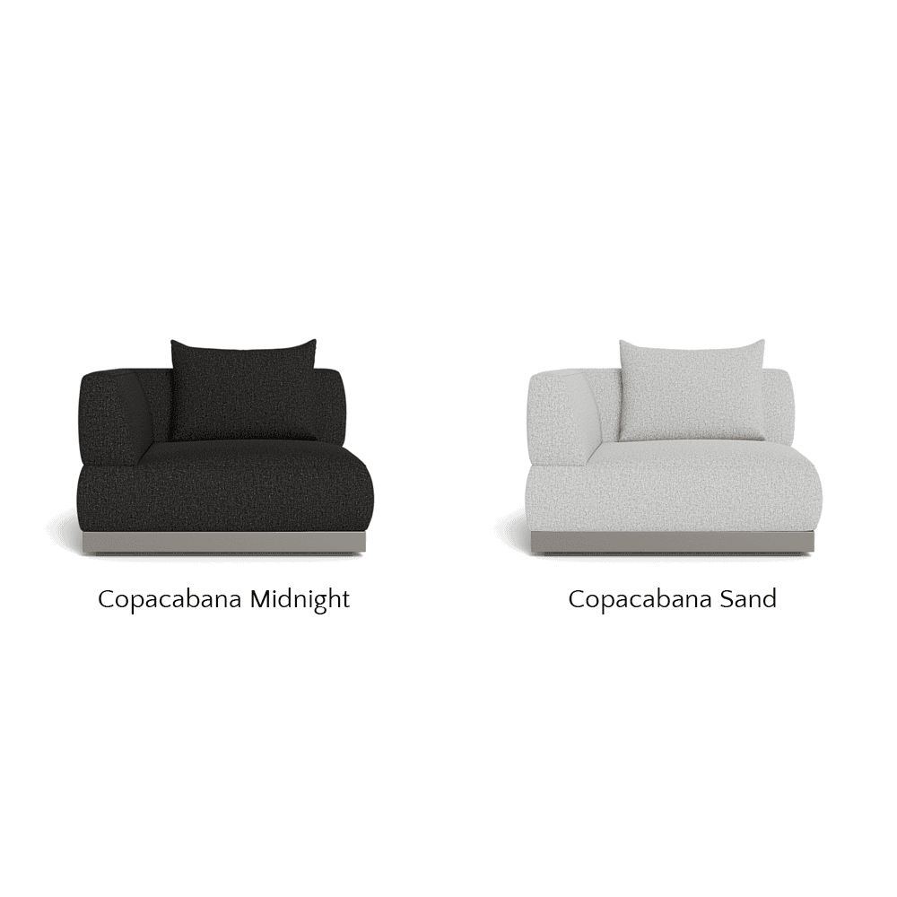 Amalfi Outdoor Corner Sectional Sofa Set - Waterproof Wicker Patio Furniture for Backyard, Poolside & Garden - Modern All-Weather Lounge Seating with Cushions