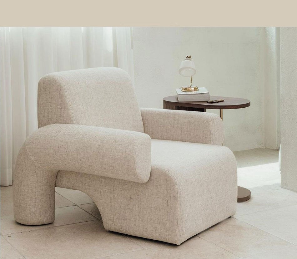 Stylish Corduroy Settee - Plush Comfort for Living Room, Bedroom & Office - Modern Home Decor Furniture