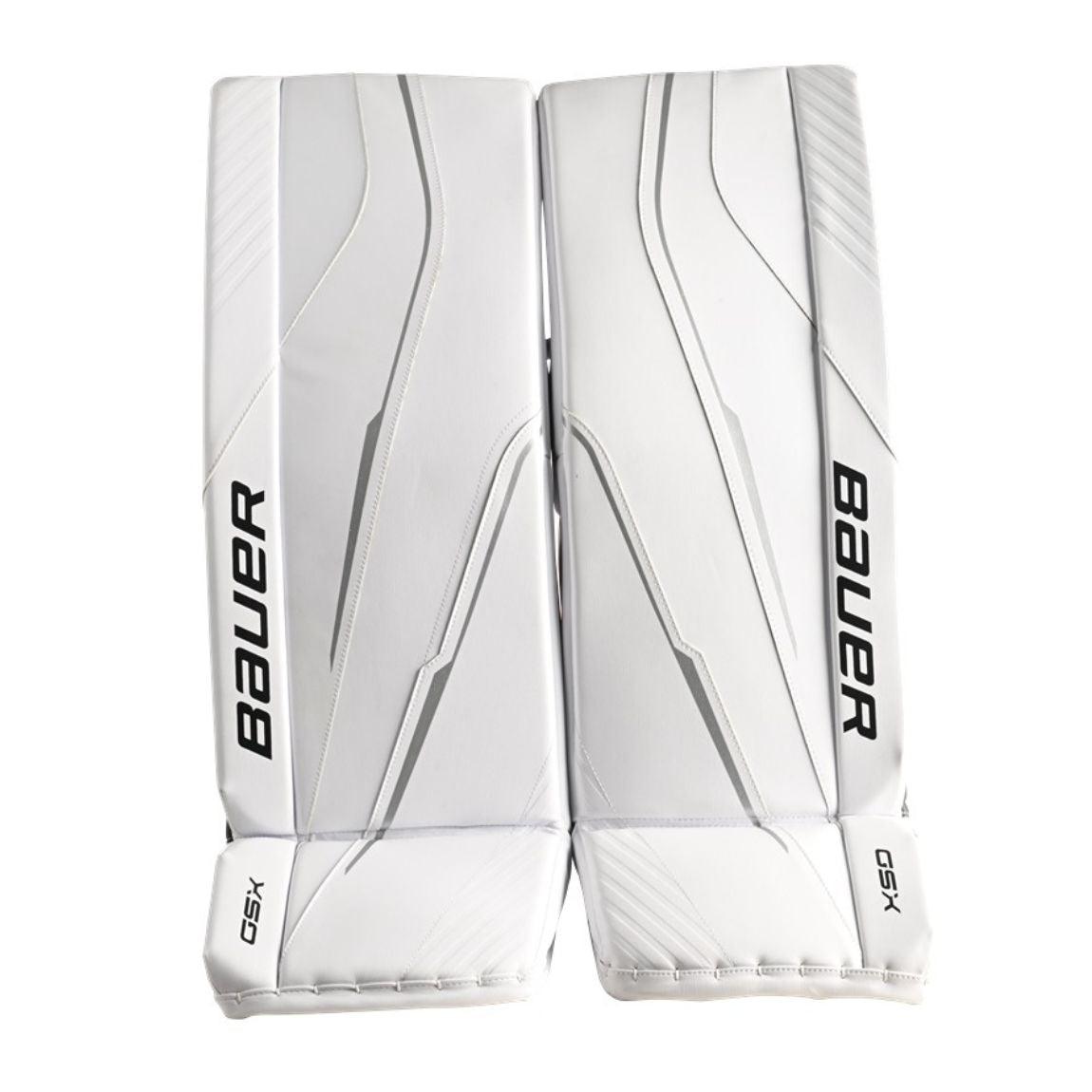 Bauer S23 GSX Goalie Pads for Junior Hockey Players - Lightweight Protective Gear for Youth Ice Hockey Goalies - Perfect for Practice & Games