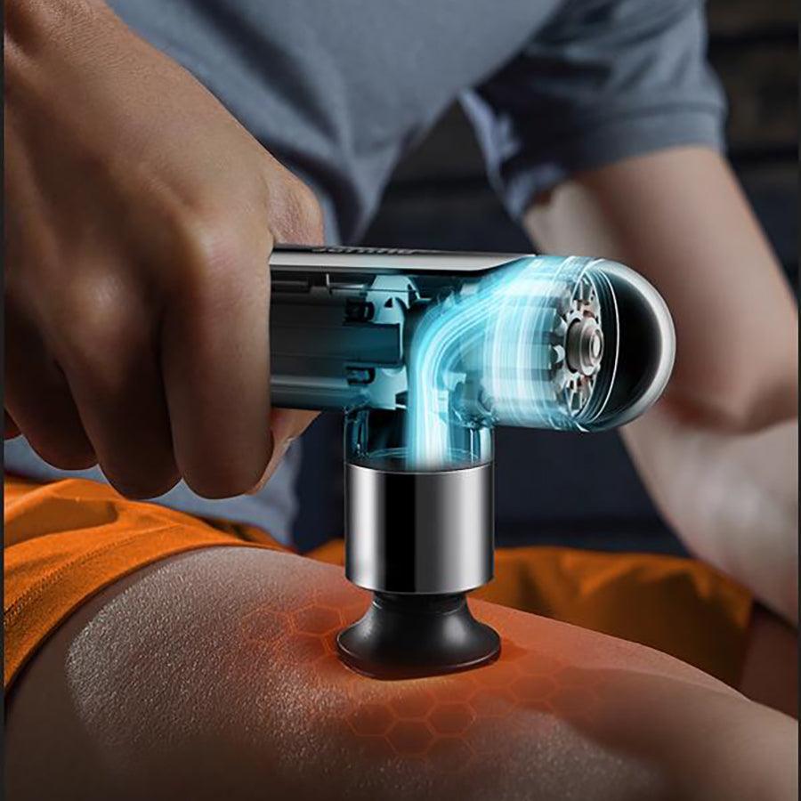 PHILIPS Mini Massage Gun PPM7303DG - Portable Deep Tissue Muscle Massager for Pain Relief, Recovery & Relaxation - Perfect for Athletes, Gym, Office & Home Use