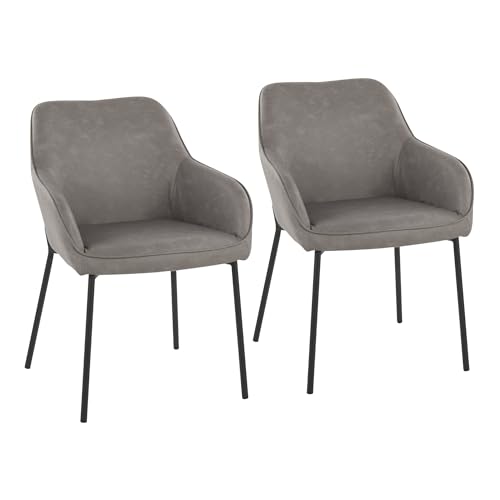 Grey Faux Leather