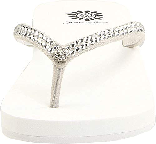Yellow Box Women's Jello Sandal - Comfortable Summer Flip Flops with Cushioned Footbed | Perfect for Beach, Pool, and Casual Outings