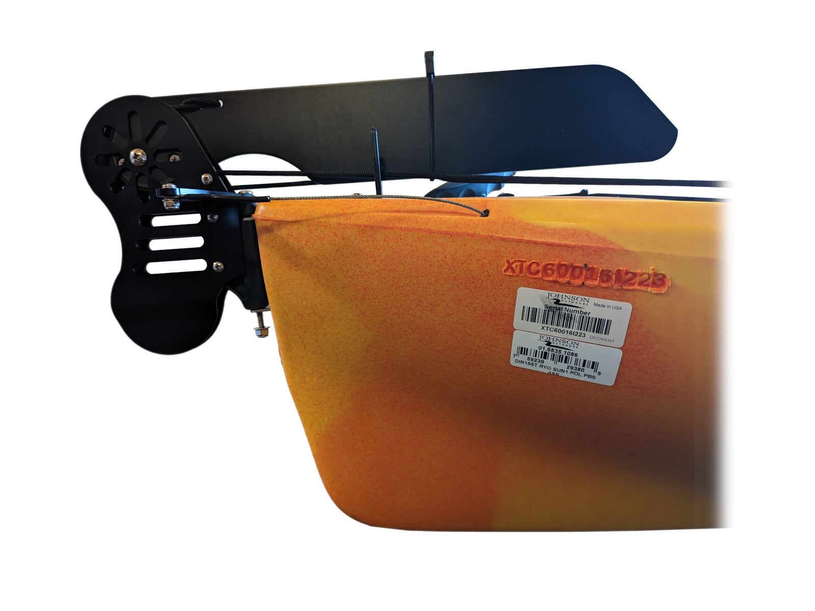 Old Town Dirigo Tandem Kayak Rudder Kit - Premium Canoe & Kayak Accessories for Enhanced Steering Control | Perfect for Lakes, Rivers & Coastal Waters