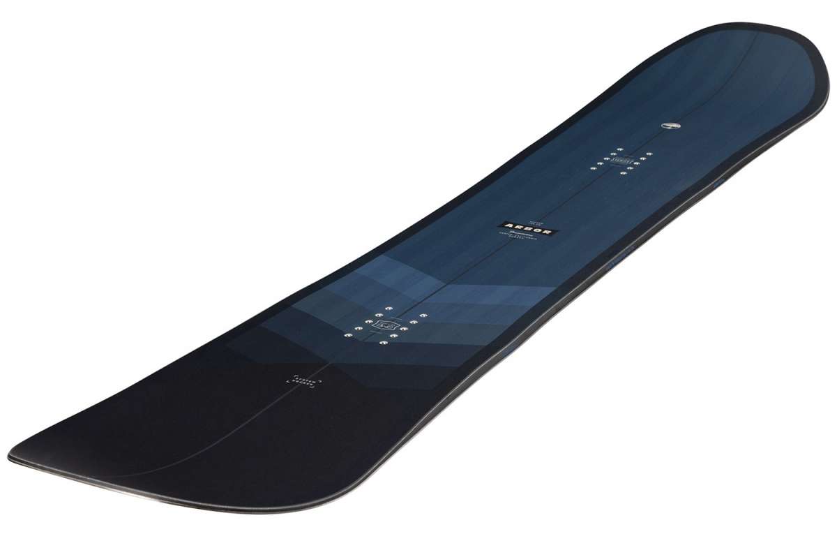 2024 Arbor Foundation Rocker Snowboard - All-Mountain Freestyle Snowboard for Men & Women | Perfect for Powder, Park & Groomed Runs
