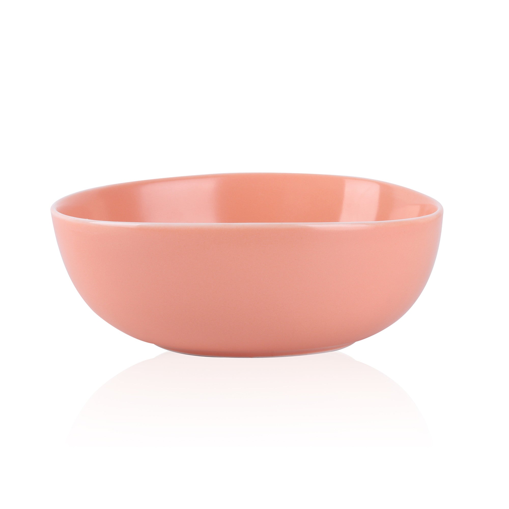 Delilah Porcelain Bowl Set - 6-Piece Dinnerware Set for Soup, Salad & Dessert | Elegant & Durable for Everyday Use & Entertaining