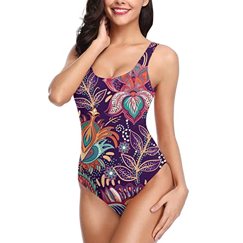 Aiyoolee Women & Girls One Piece Swimsuits - Tummy Control Modest Bathing Suits for Women, Plus Size Swimwear for Beach, Pool & Vacation